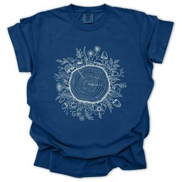 Rings Of Time T Shirt Gift For Gardener