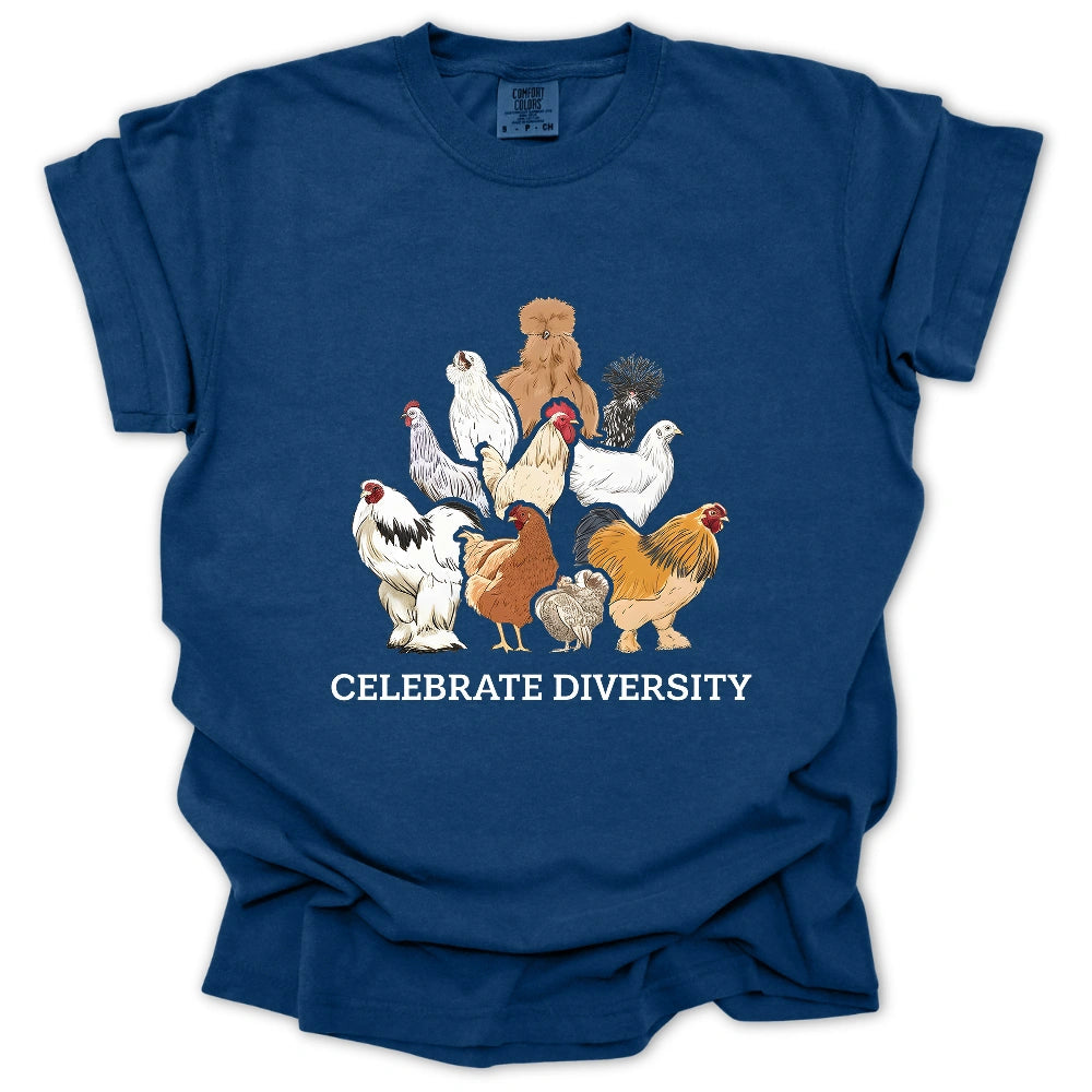 Chickens Breed T Shirt Gift For Gardener