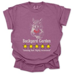 Backyard Garden Review T Shirt Gift For Gardener