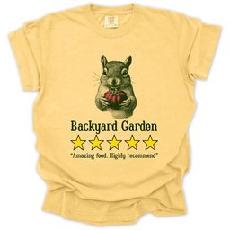 Backyard Garden Review T Shirt Gift For Gardener