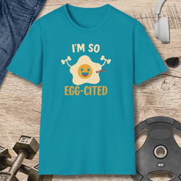 Egg Cited T Shirt Gift For Fitness Lover