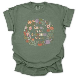 Chaos Gardening Style T Shirt Gift For Gardener