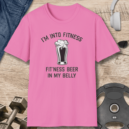 Fitness Beer T Shirt Gift For Fitness Lover