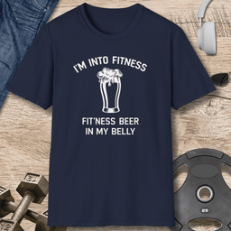Fitness Beer T Shirt Gift For Fitness Lover