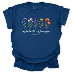 Where Wildflowers Grow T Shirt Gift For Gardener