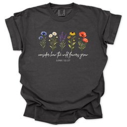 Where Wildflowers Grow T Shirt Gift For Gardener