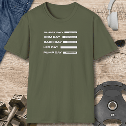Chest Arm Back Leg Pump T Shirt Gift For Fitness Lover