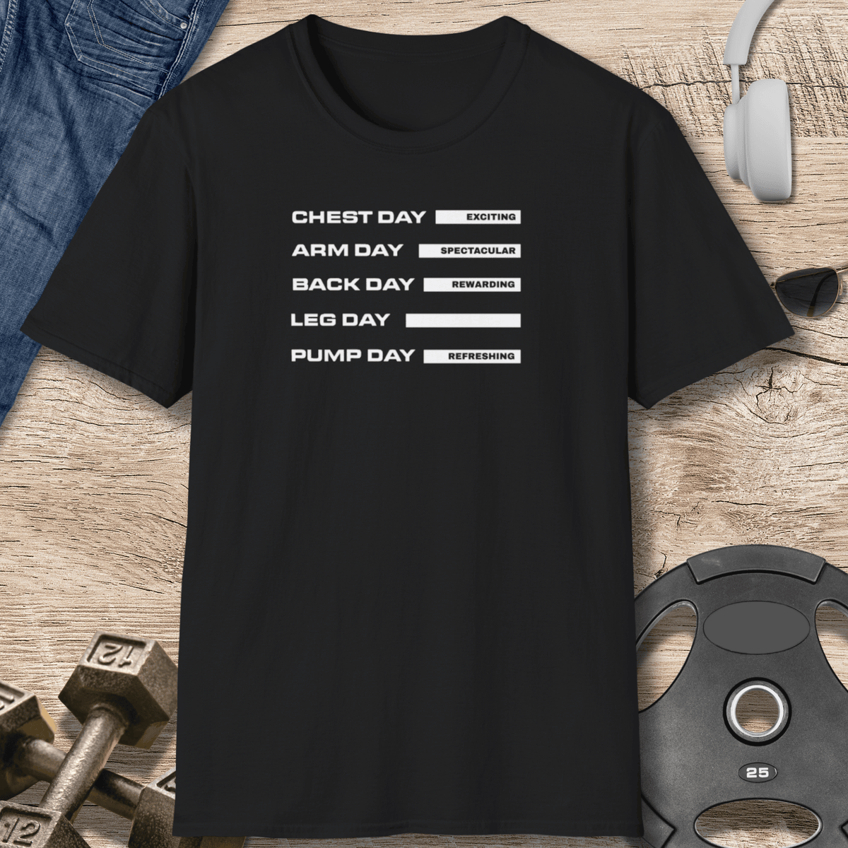 Chest Arm Back Leg Pump T Shirt Gift For Fitness Lover