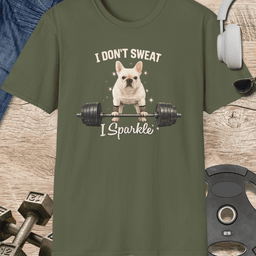 I Dont Sweat I Sparkle T Shirt Gift For Fitness Lover