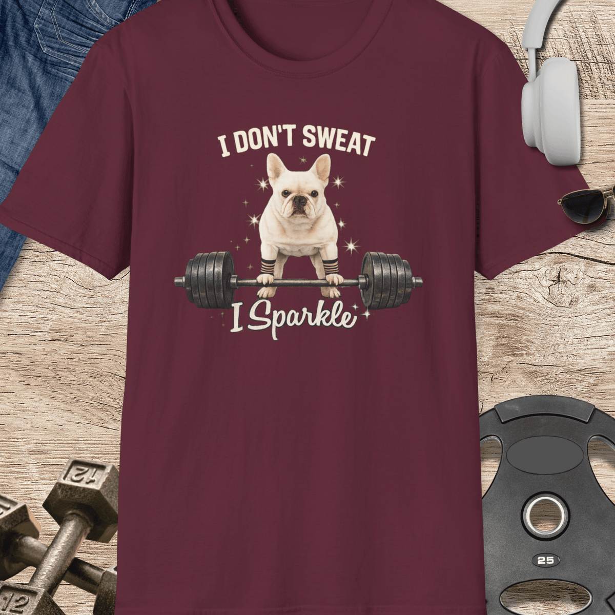 I Dont Sweat I Sparkle T Shirt Gift For Fitness Lover