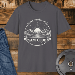 5am Club T Shirt Gift For Fitness Lover