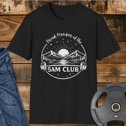 5am Club T Shirt Gift For Fitness Lover