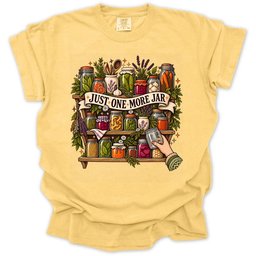 Just One More Jar T Shirt Gift For Gardener