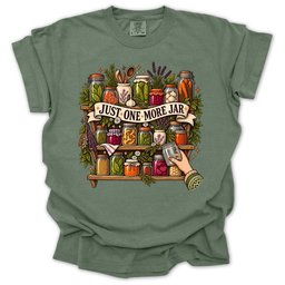 Just One More Jar T Shirt Gift For Gardener