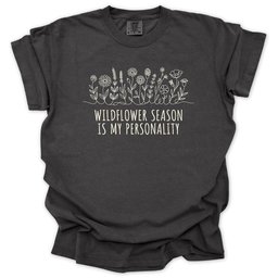 Wildflower Season T Shirt Gift For Gardener