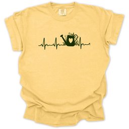 Garden Heartbeat T Shirt Gift For Gardener
