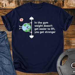 Earth Lifting Vintage Wash T Shirt Gift For Fitness Lover