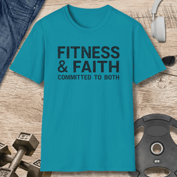 Fitness And Faith T Shirt Gift For Fitness Lover