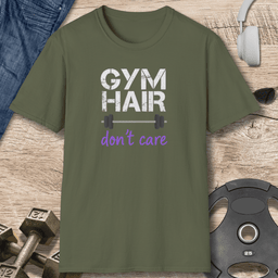 Gym Hair T Shirt Gift For Fitness Lover