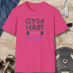 Gym Hair T Shirt Gift For Fitness Lover