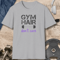 Gym Hair T Shirt Gift For Fitness Lover