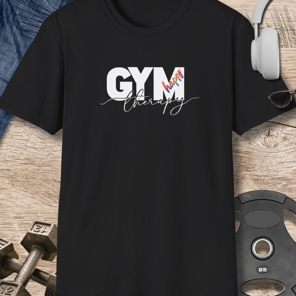 Gym Therapy T Shirt Gift For Fitness Lover