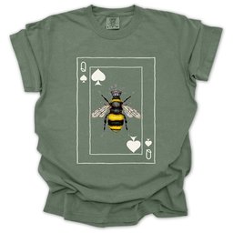 Queen Bee T Shirt Gift For Gardener