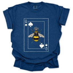 Queen Bee T Shirt Gift For Gardener
