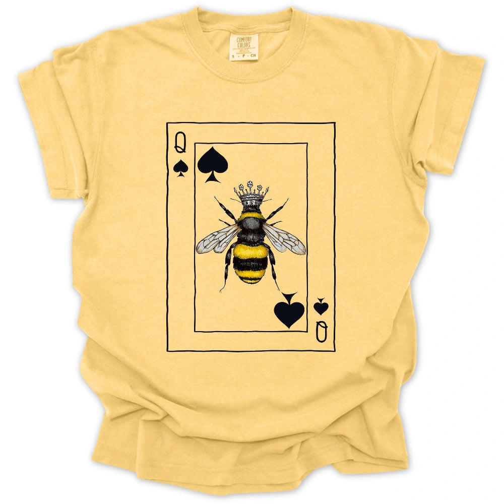 Queen Bee T Shirt Gift For Gardener