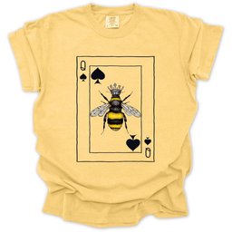 Queen Bee T Shirt Gift For Gardener