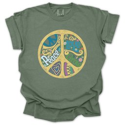 Grow Your Peace T Shirt Gift For Gardener