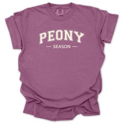 Peony Season T Shirt Gift For Gardener
