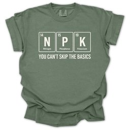 You Cant Skip The Basics T Shirt Gift For Gardener