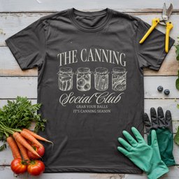 The Canning Social Club T Shirt Gift For Gardener