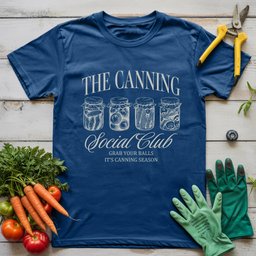 The Canning Social Club T Shirt Gift For Gardener
