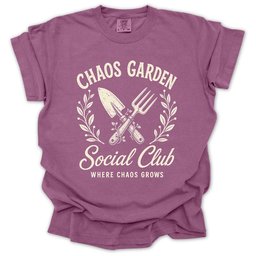 Chaos Garden Club T Shirt Gift For Gardener