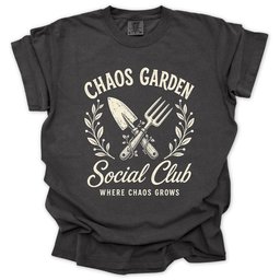 Chaos Garden Club T Shirt Gift For Gardener