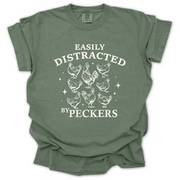 Chickens Ruin My Focus T Shirt Gift For Gardener