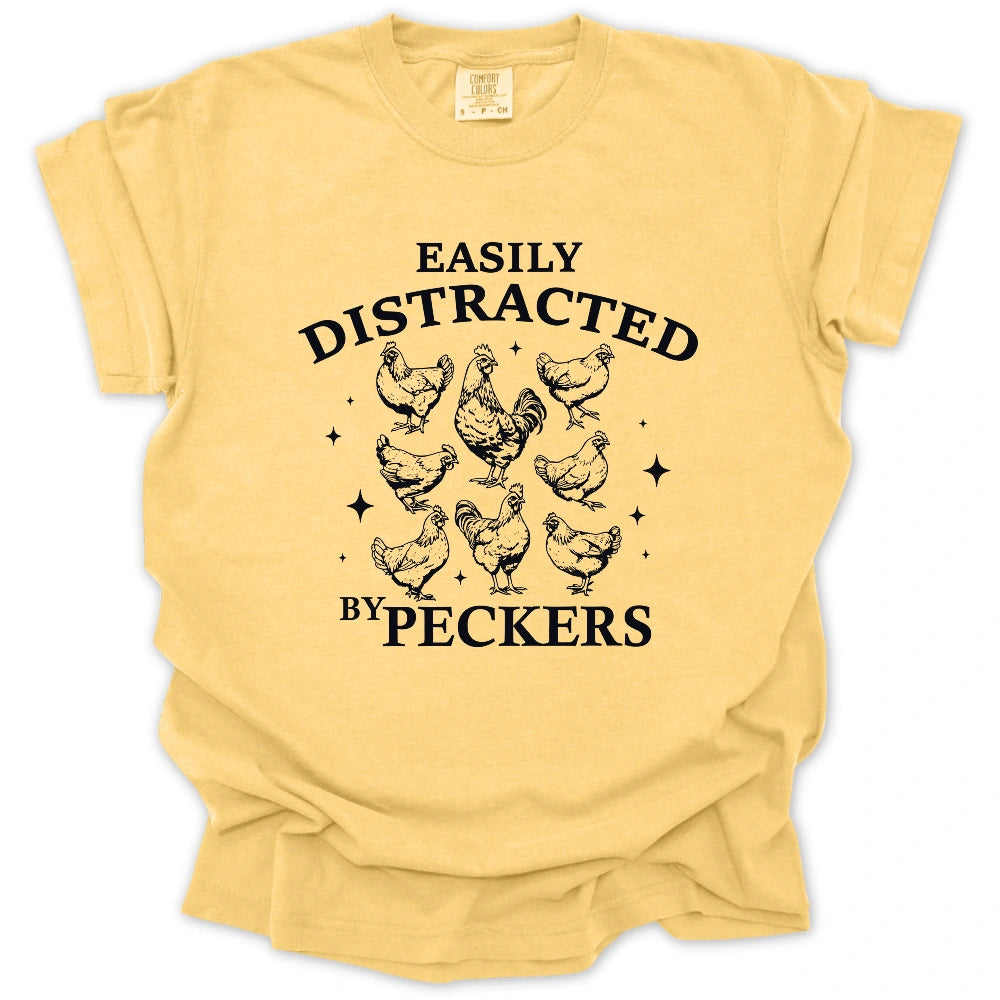 Chickens Ruin My Focus T Shirt Gift For Gardener