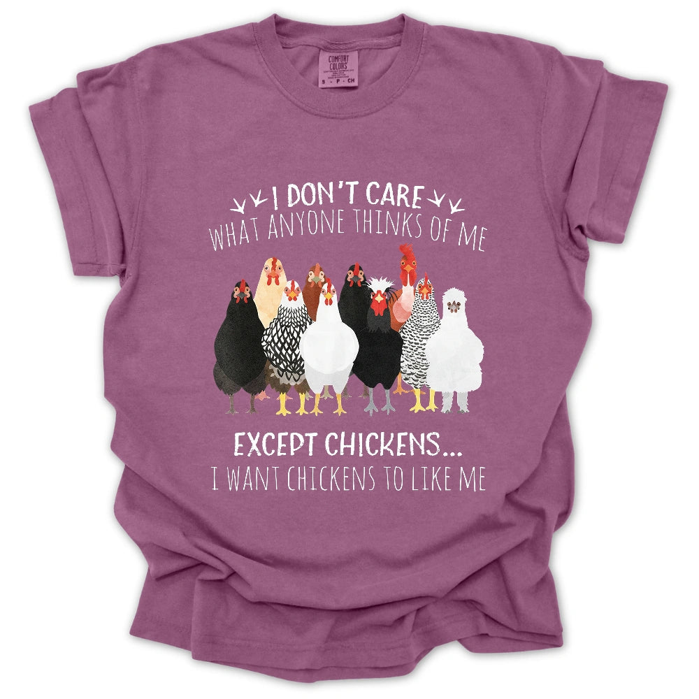 Chicken Approval T Shirt Gift For Gardener