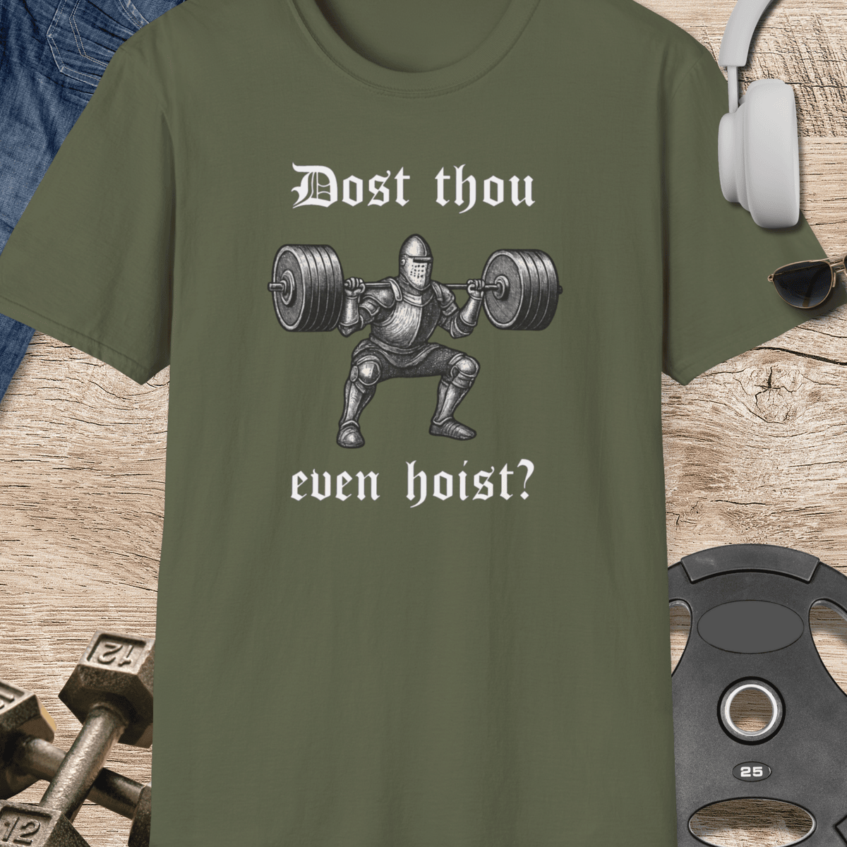 Dost Thou Even Hoist T Shirt Gift For Fitness Lover