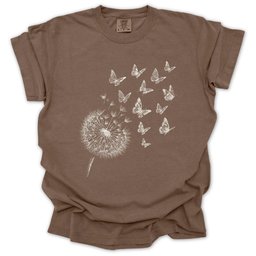 Dandelion Magic T Shirt Gift For Gardener