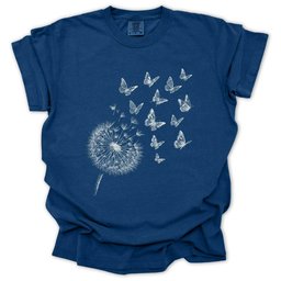 Dandelion Magic T Shirt Gift For Gardener