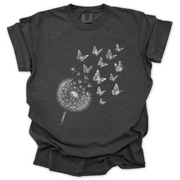 Dandelion Magic T Shirt Gift For Gardener