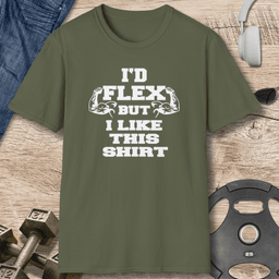 Id Flex T Shirt Gift For Fitness Lover