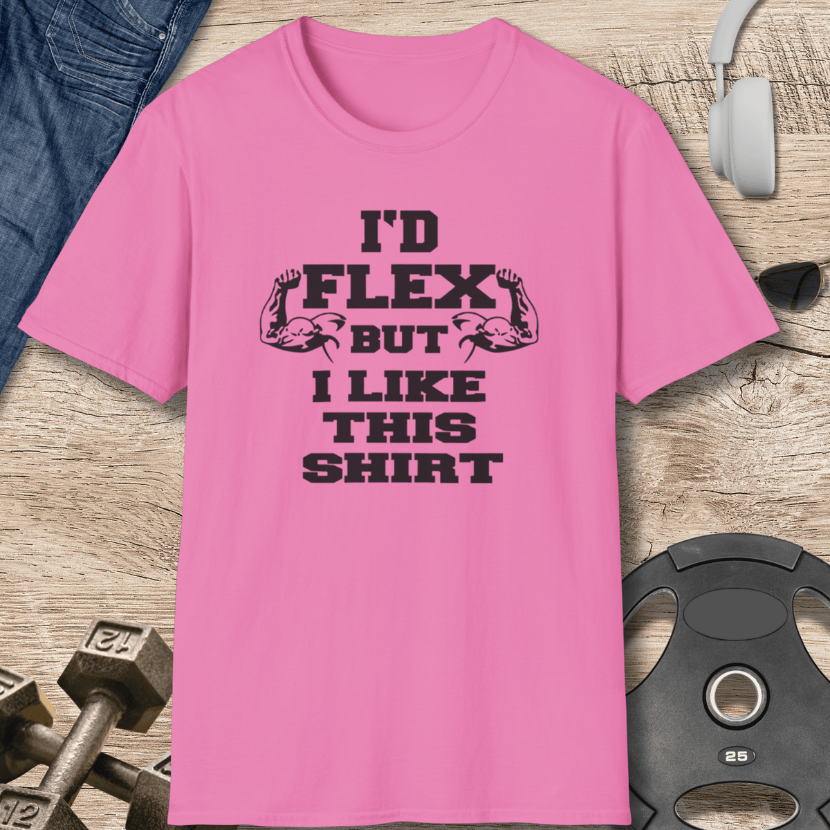 Id Flex T Shirt Gift For Fitness Lover