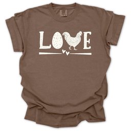 Chicken Love T Shirt Gift For Gardener