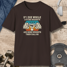 Call 911 T Shirt Gift For Fitness Lover