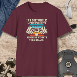 Call 911 T Shirt Gift For Fitness Lover