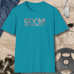 Gym Addict T Shirt Gift For Fitness Lover